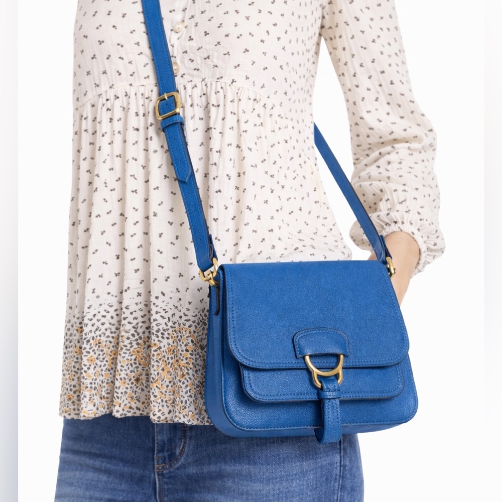 Blue Crossbody Bag